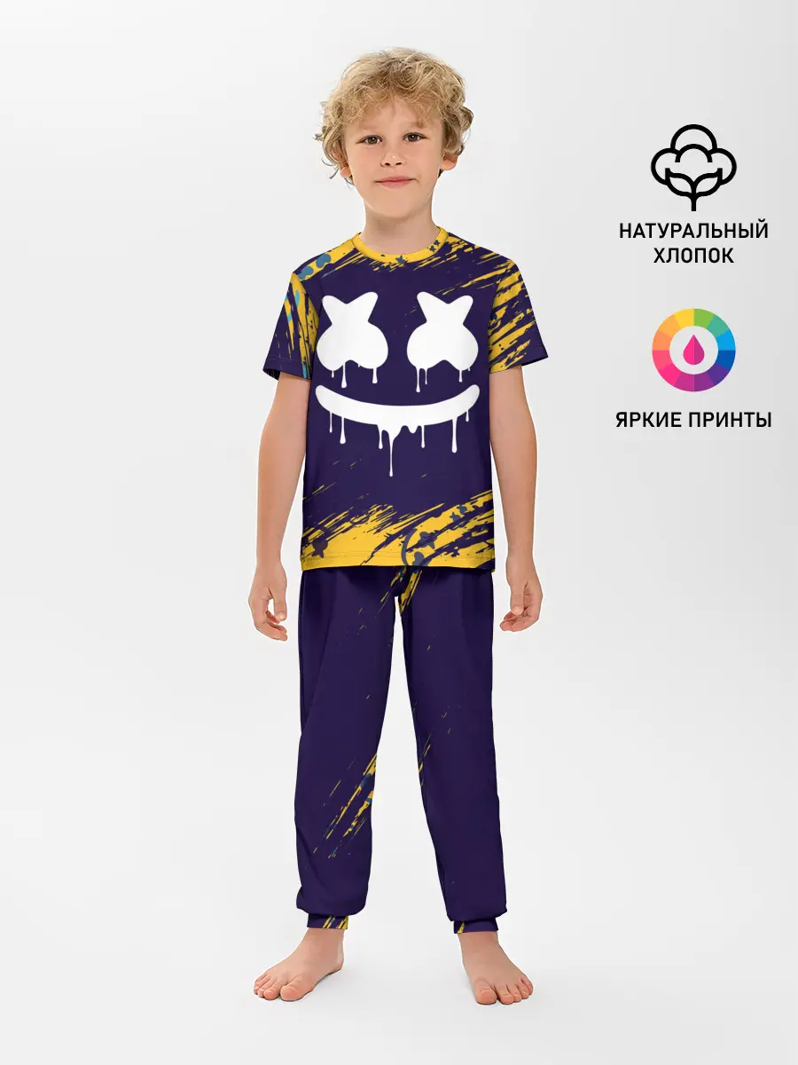 Детская пижама с брюками / MARSHMELLO / МАРШМЕЛЛОУ