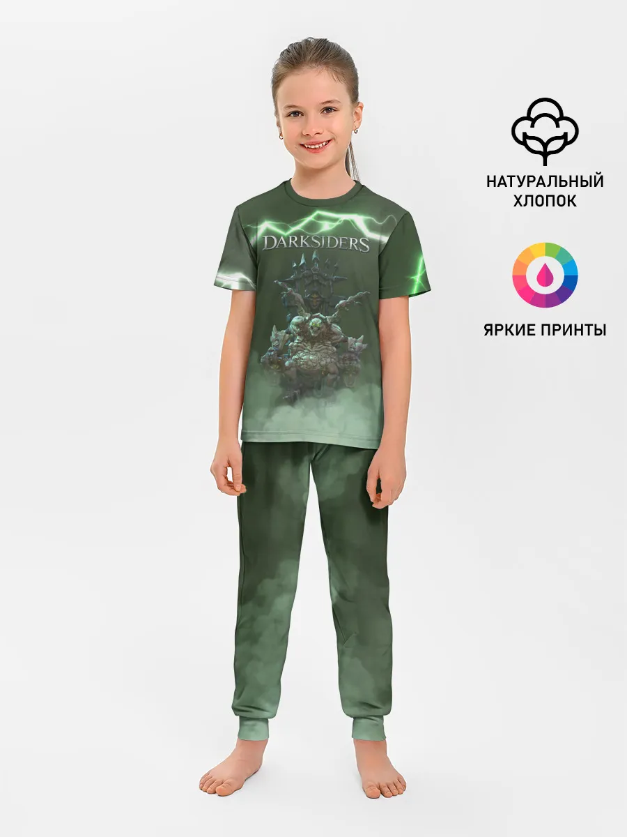 Детская пижама с брюками / Darksiders | Гнев Войны