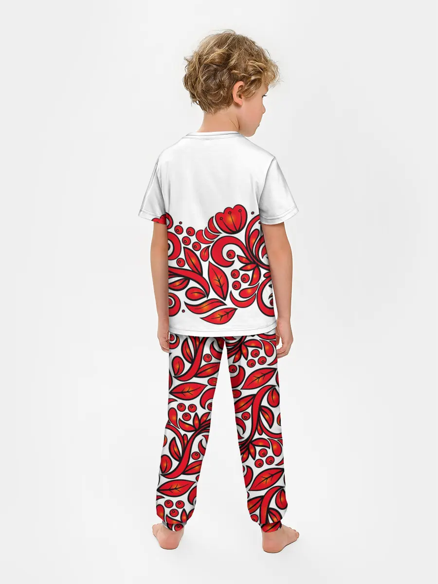 Детская пижама с брюками / ХОХЛОМА