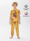 Детская пижама с брюками / Лис Самурай