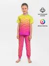Детская пижама с брюками / Яркий закат