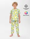 Детская пижама с брюками / Лимоны 3d