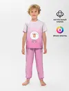 Детская пижама с брюками / веселая овечка
