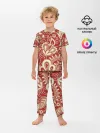 Детская пижама с брюками / КрасиВая ХохЛома