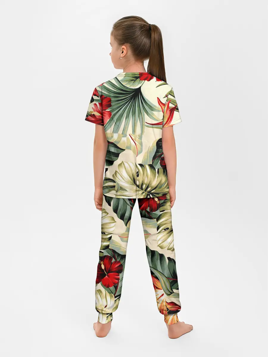 Детская пижама с брюками / ТРОПИКИ
