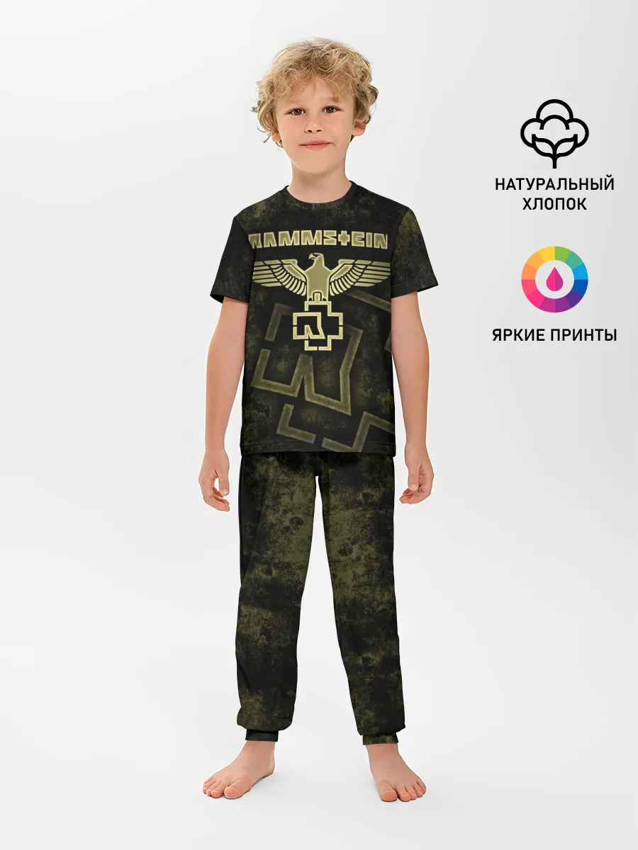 Детская пижама с брюками / Rammstein