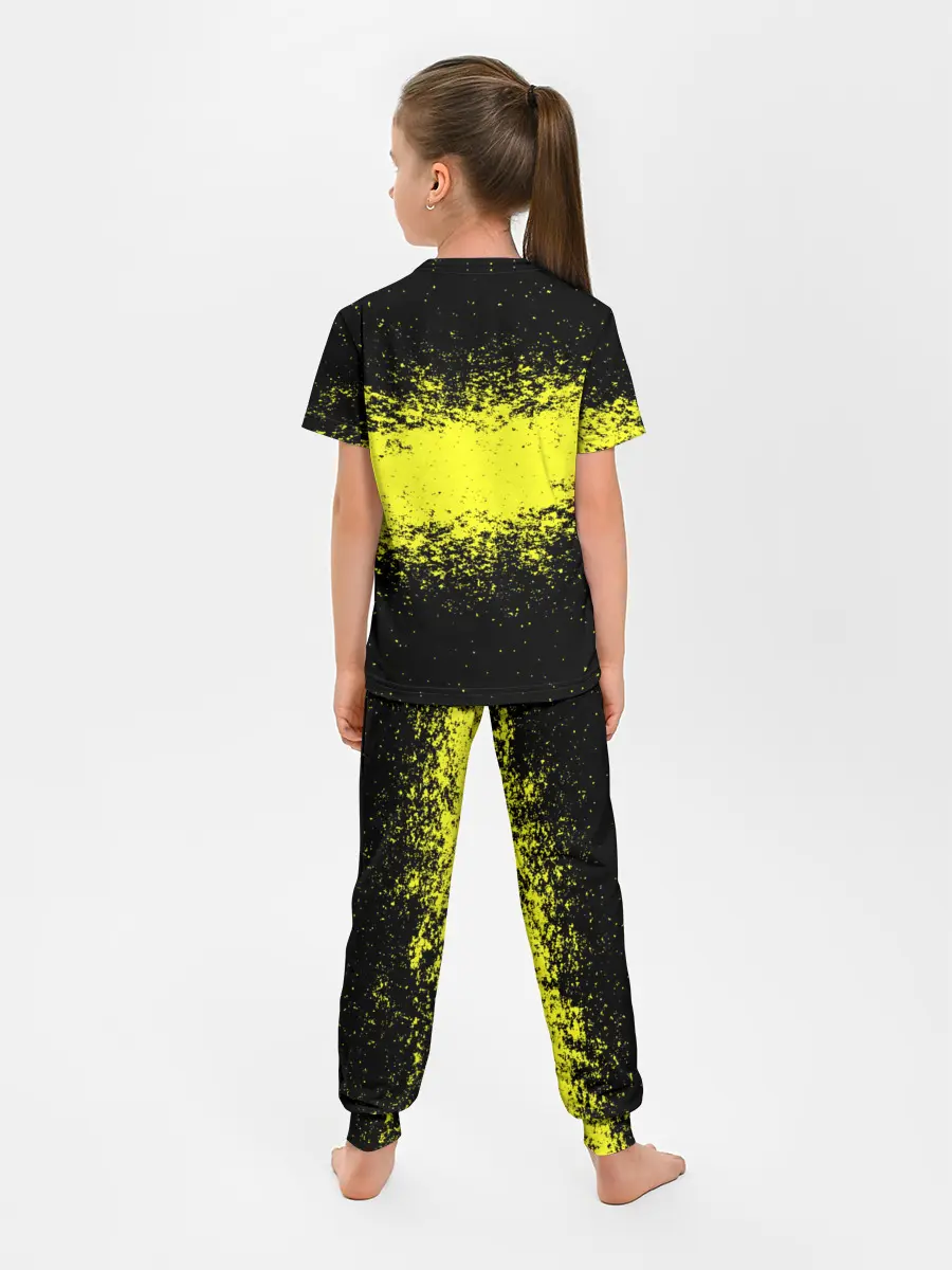 Детская пижама с брюками / Neon Abyss