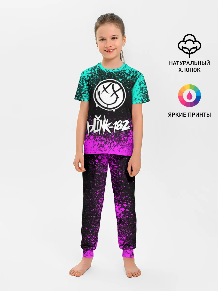 Детская пижама с брюками / Blink-182