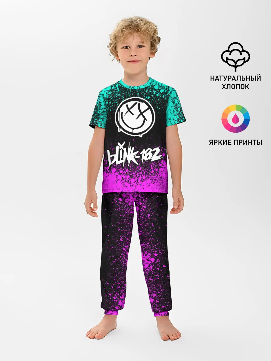 Детская пижама с брюками / Blink-182