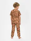 Детская пижама с брюками / Осеннее листопад