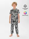 Детская пижама с брюками / КАМУФЛЯЖ GRAY