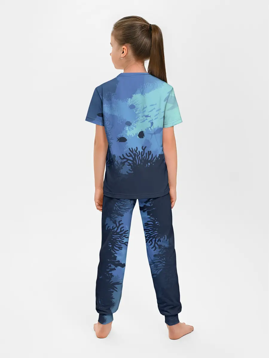 Детская пижама с брюками / Mermaid | Русалочка
