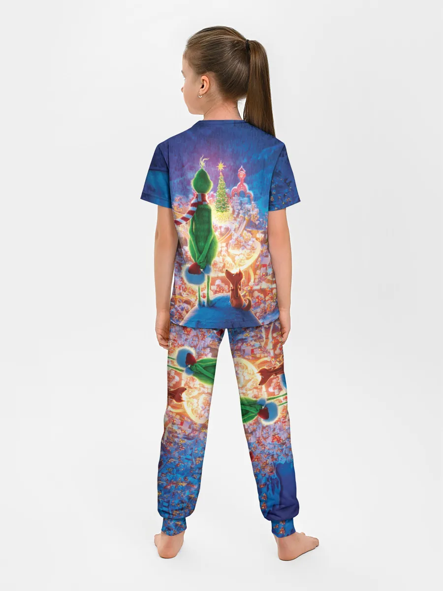 Детская пижама с брюками / Гринч похититель Рождества