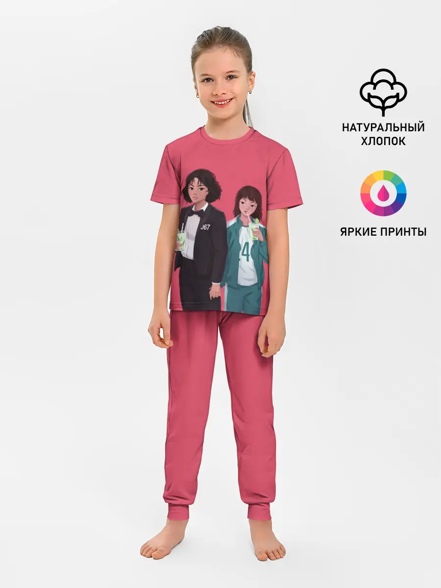 Детская пижама с брюками / Милахи 067 и 240