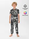 Детская пижама с брюками / ЛОГОТИПЫ РОК ГРУПП