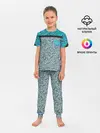 Детская пижама с брюками / Снежный вихрь