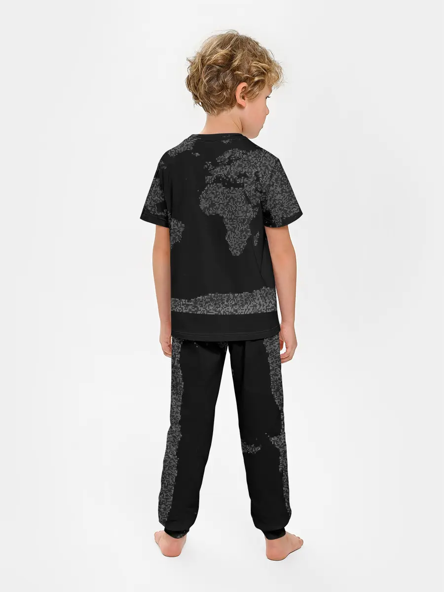 Детская пижама с брюками / Русский хакер