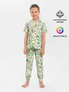 Детская пижама с брюками / Ромашки