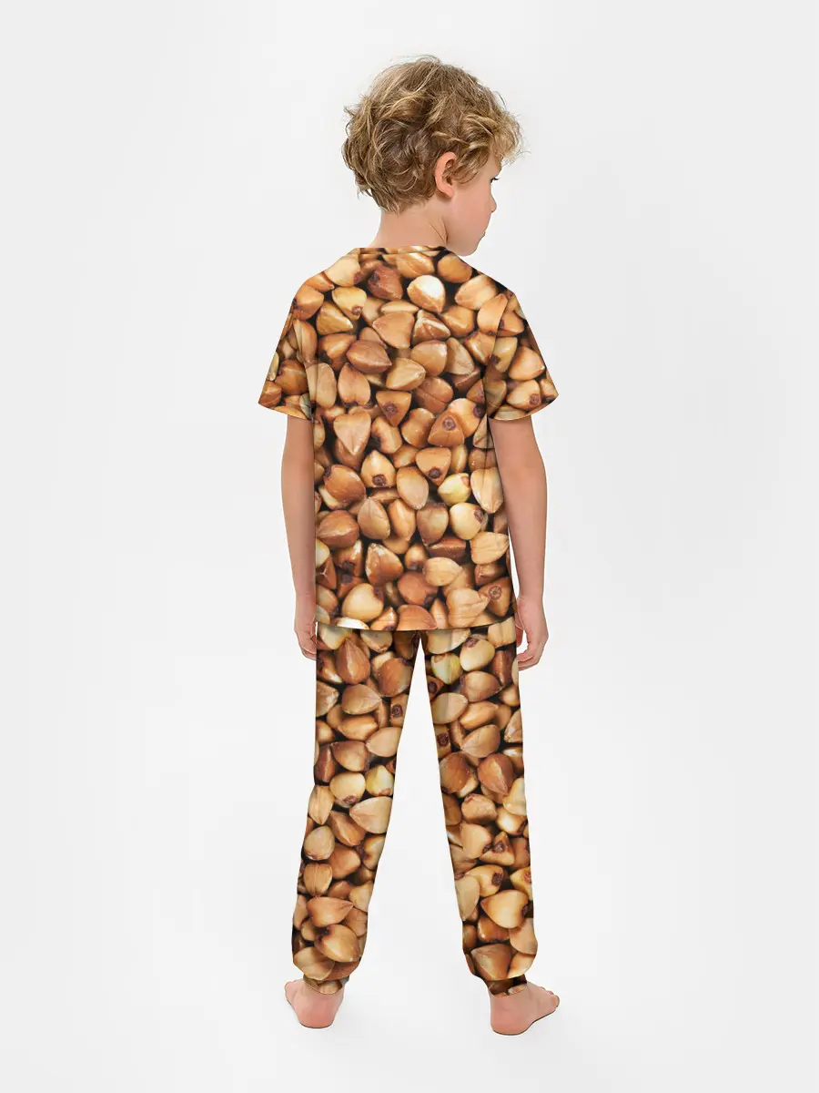 Детская пижама с брюками / Гречка