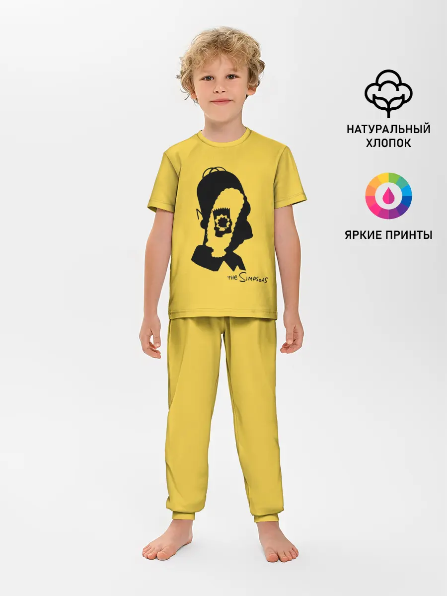 Детская пижама с брюками / Simpsons family