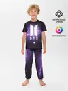 Детская пижама с брюками / BTS SPACЕ 3D / БТС КОСМОС