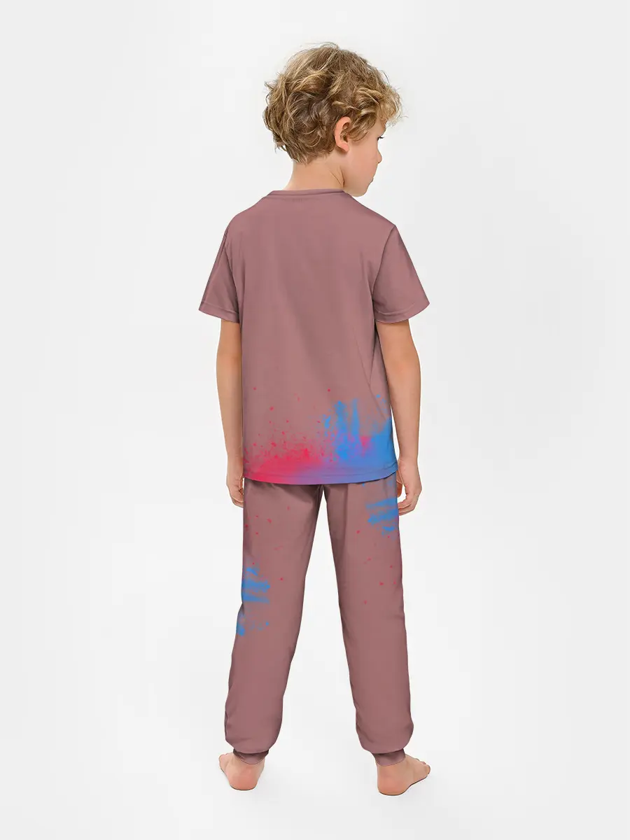 Детская пижама с брюками / Воздушная гимнастика