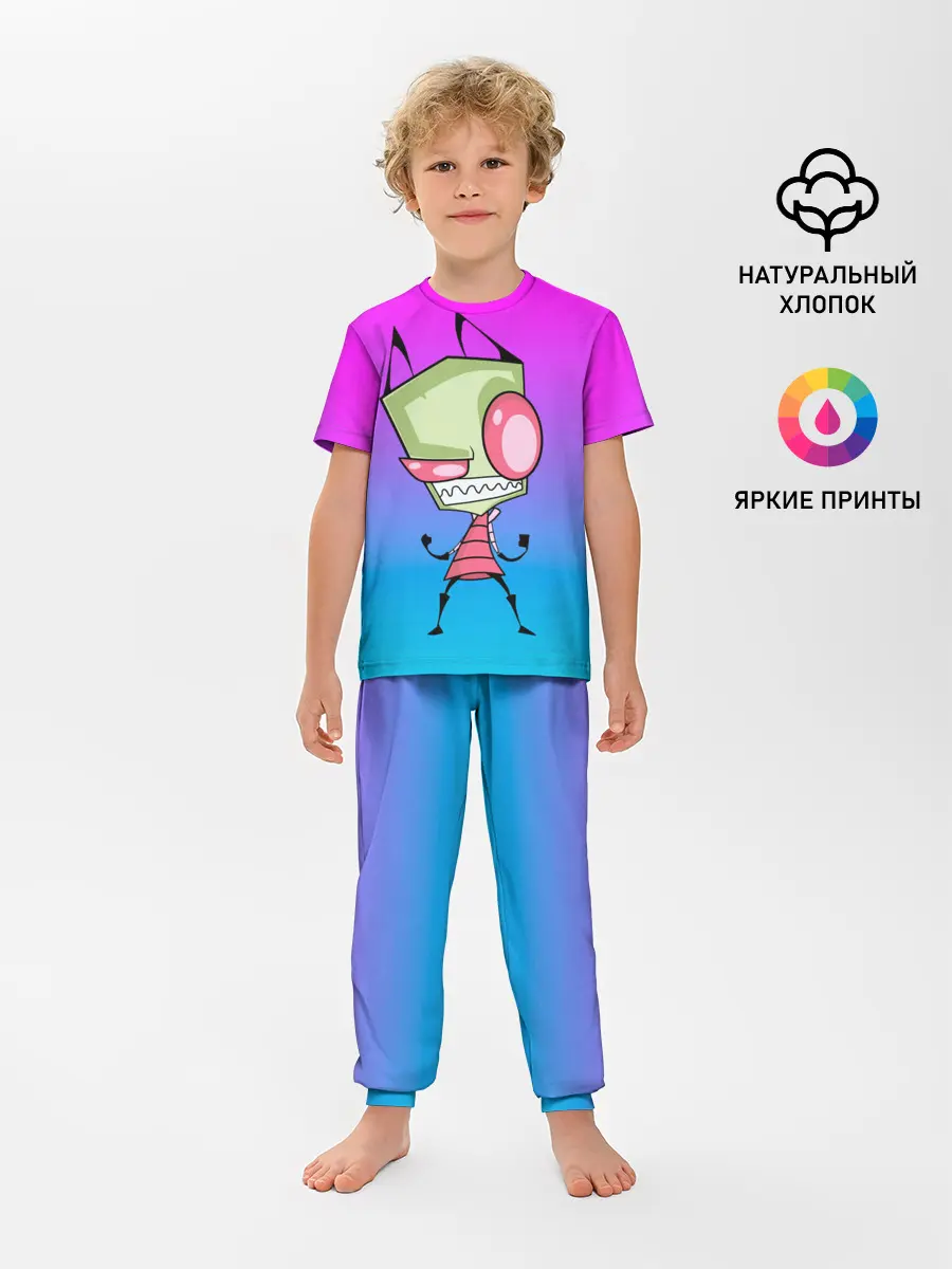 Детская пижама с брюками / Захватчик Зим