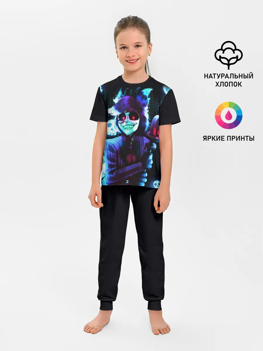 Детская пижама с брюками / Отель Хазбин