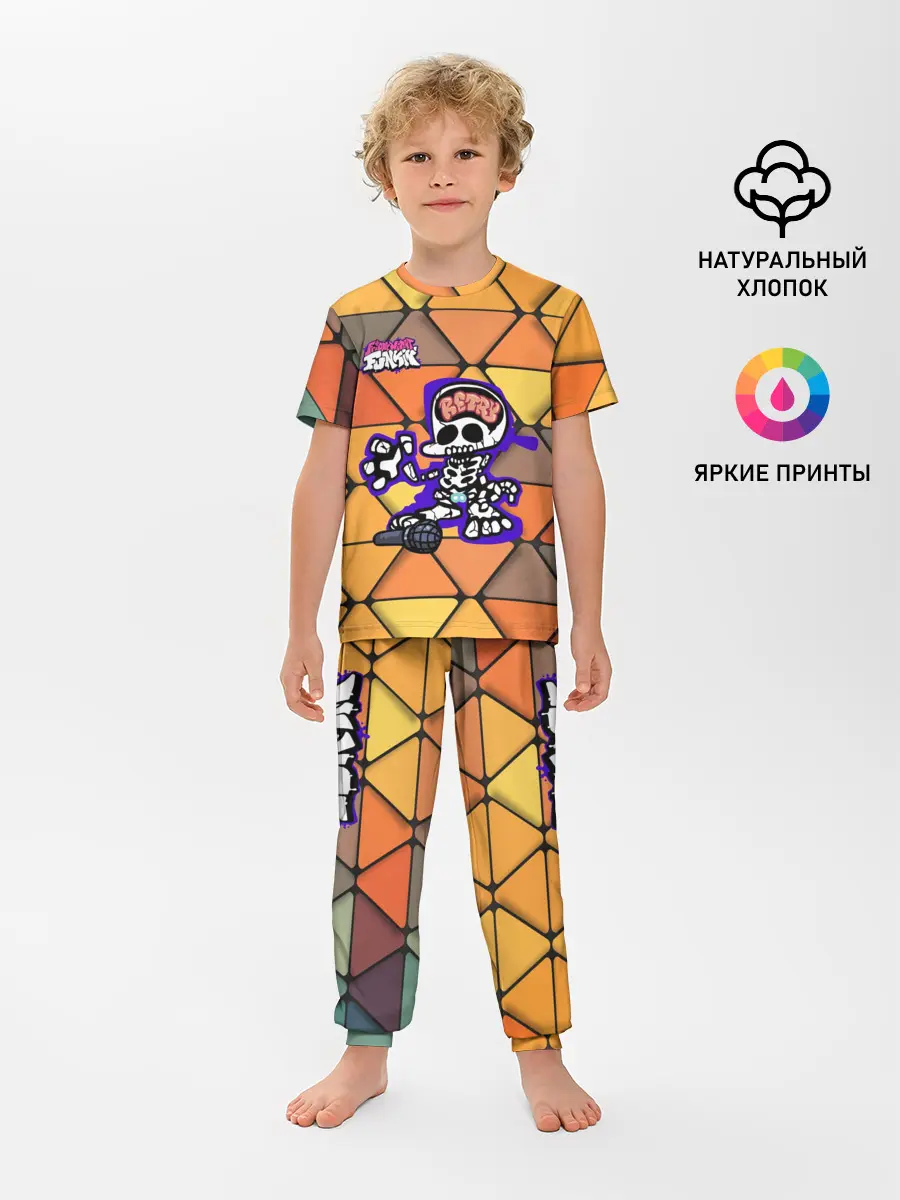 Детская пижама с брюками / Friday Night Funkin