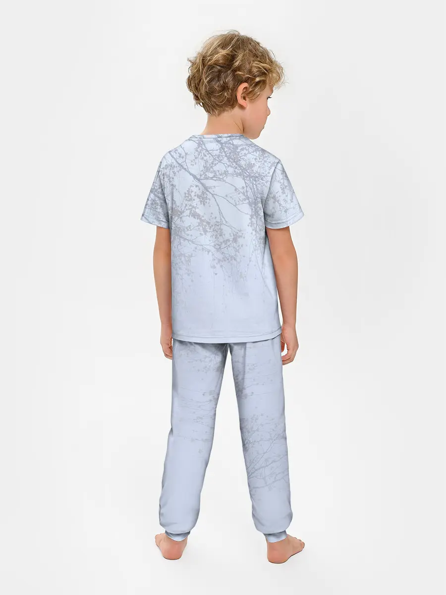 Детская пижама с брюками / Ветки