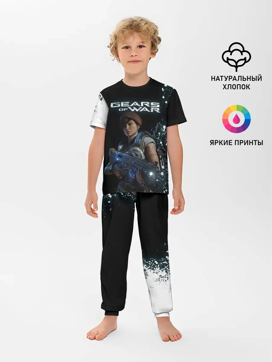 Детская пижама с брюками / GEARS OF WAR | ШЕСТЕРЕНКИ