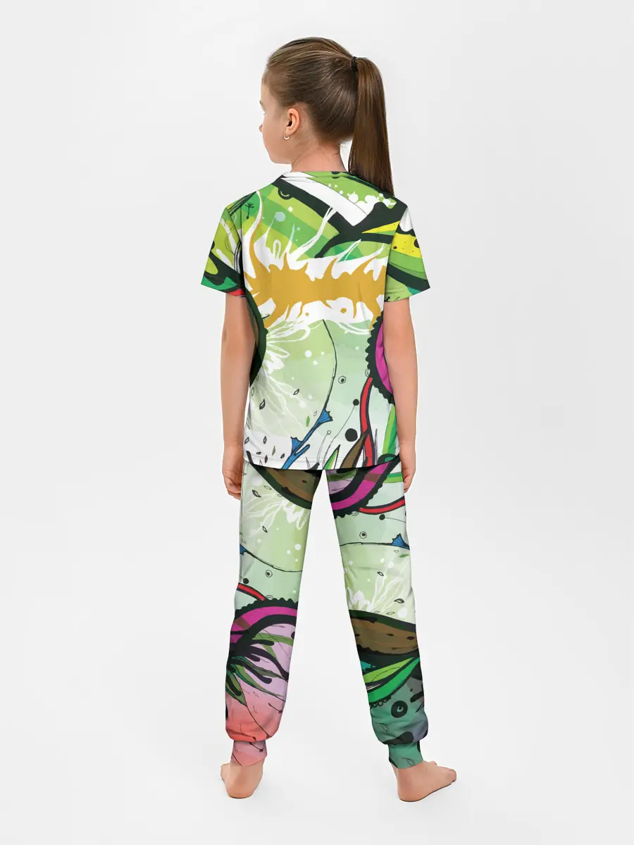 Детская пижама с брюками / Мельница