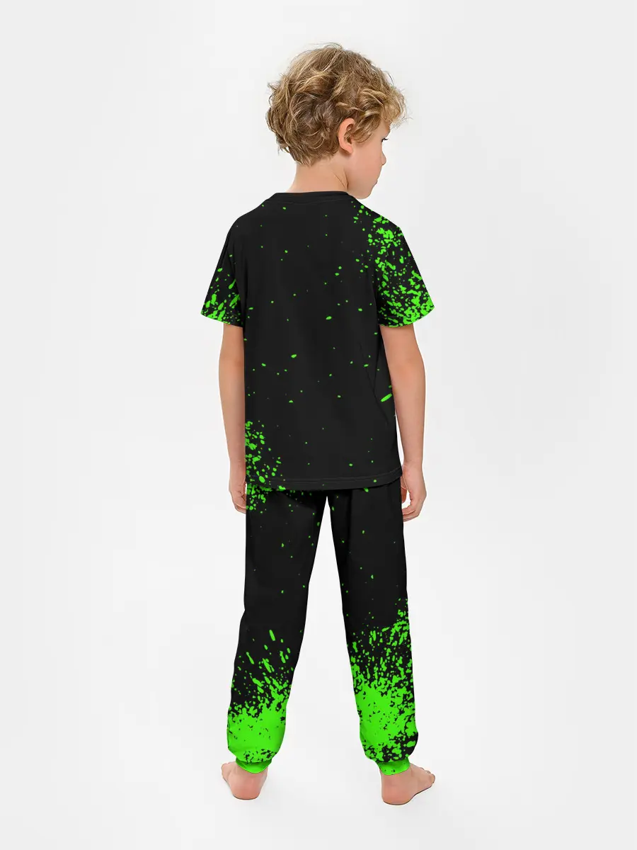 Детская пижама с брюками / nCoV | КОРОНАВИРУС