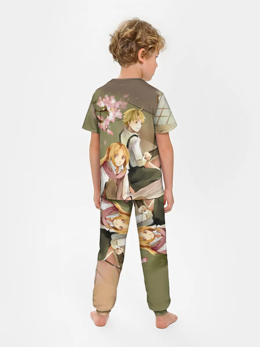 Детская пижама с брюками / Стальной алхимик