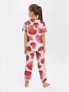 Детская пижама с брюками / Узор Сердечки для влюбленных