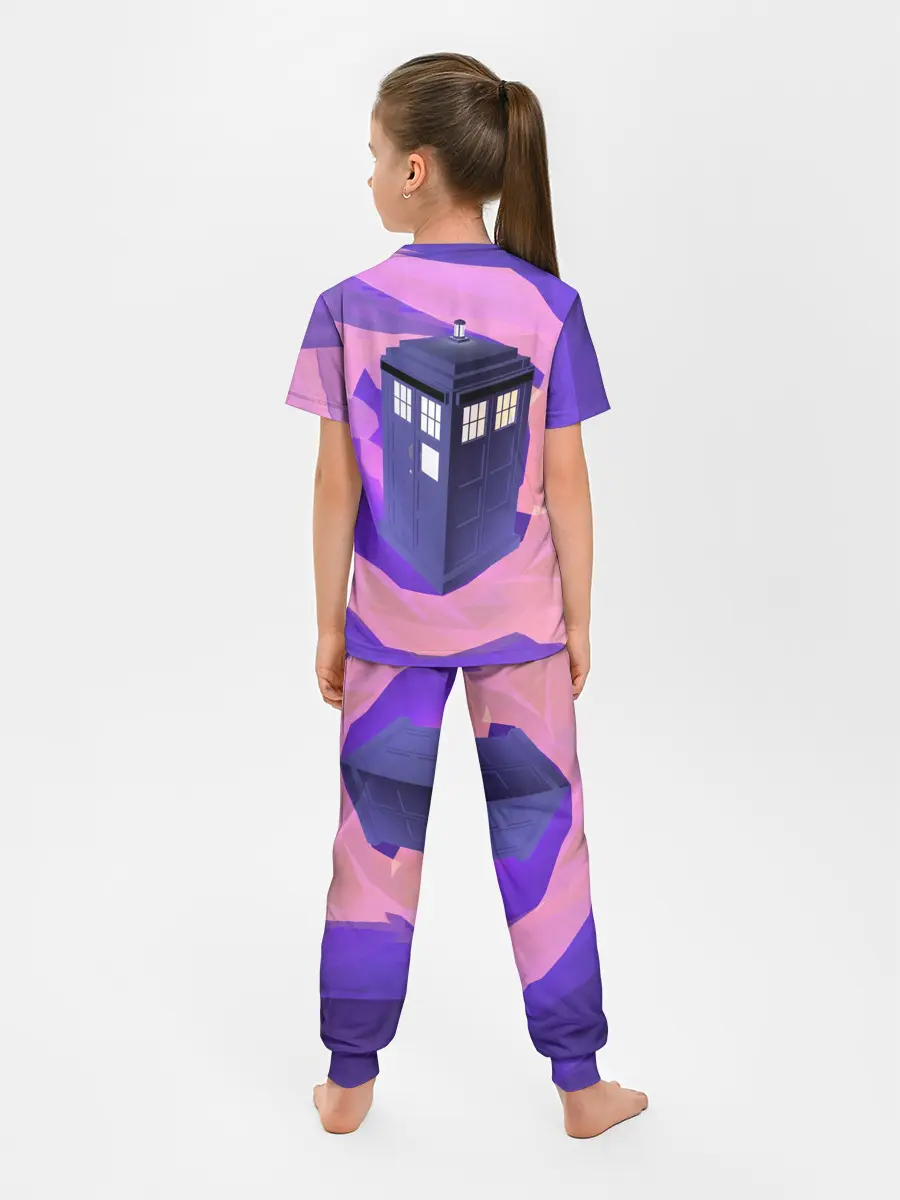 Детская пижама с брюками / CRAZY TARDIS