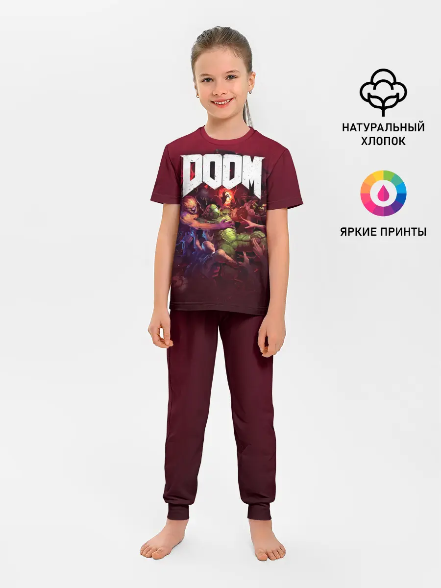 Детская пижама с брюками / Doom