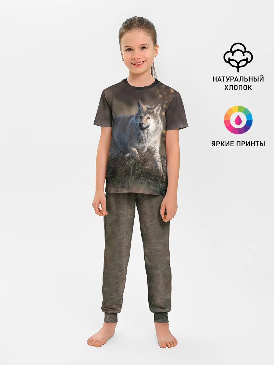 Детская пижама с брюками / WOLF
