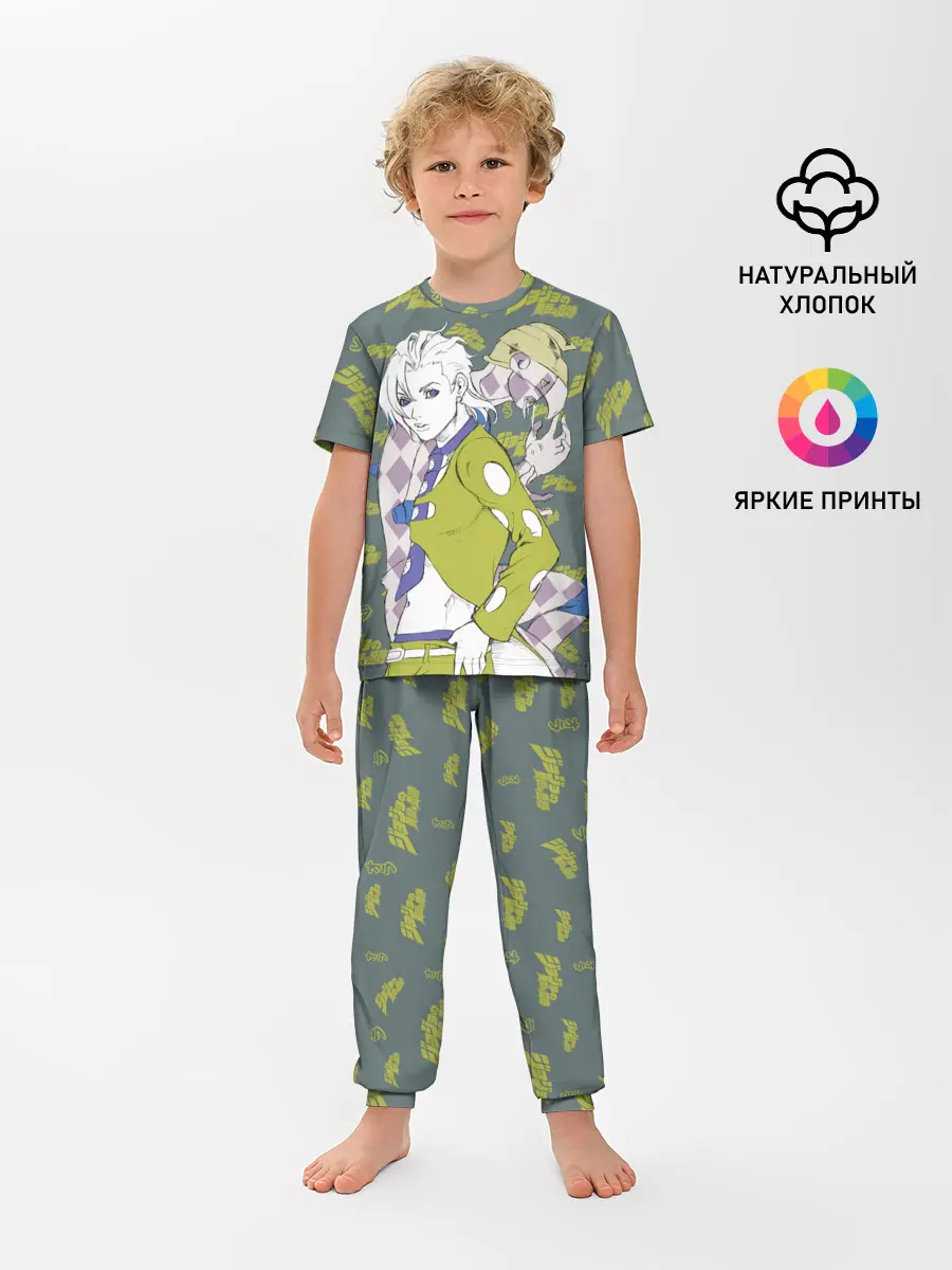Детская пижама с брюками / JoJo Bizarre Adventure