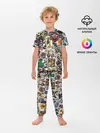 Детская пижама с брюками / JoJo’s Sticker Bombing