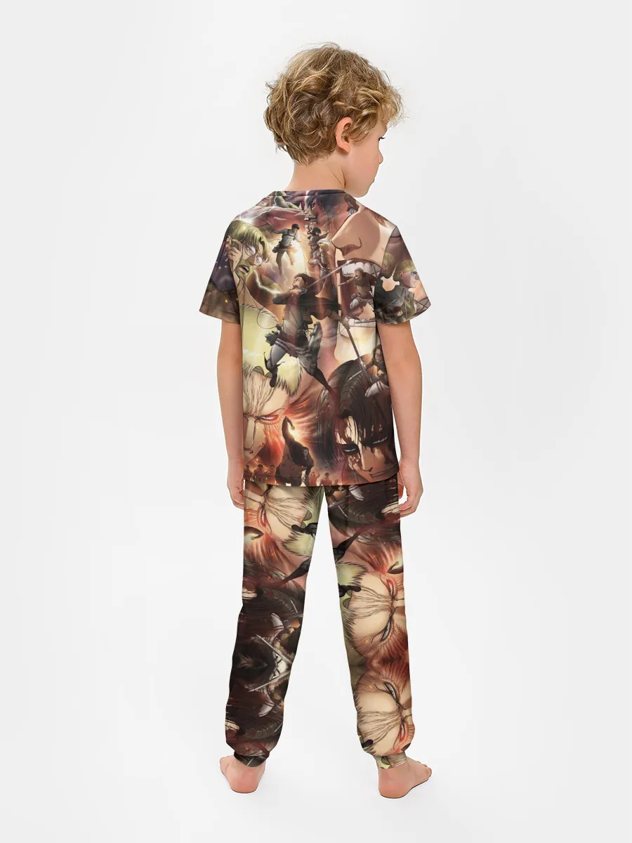 Детская пижама с брюками / Противостояние АОТ