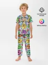 Детская пижама с брюками / Buzova pop-art