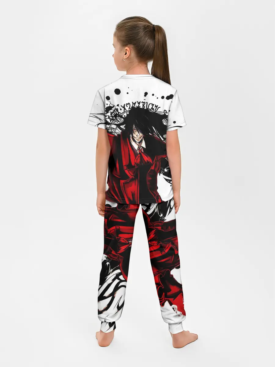 Детская пижама с брюками / Алукард на белом фоне