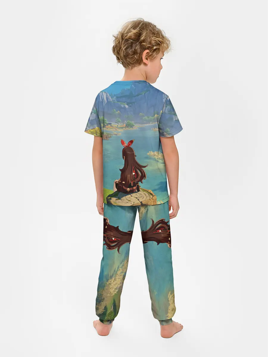Детская пижама с брюками / Genshin Impact
