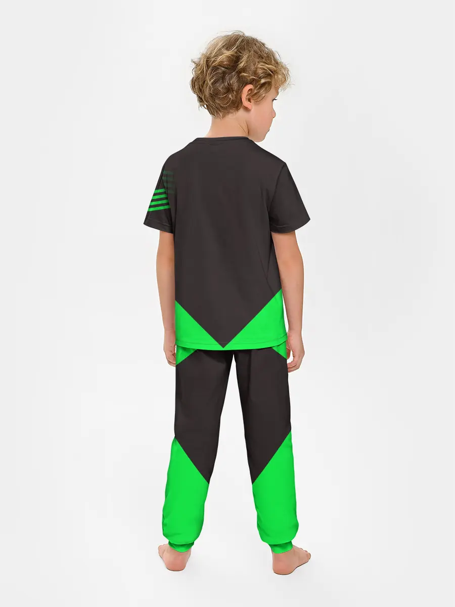 Детская пижама с брюками / Bicyclist