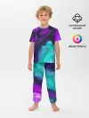 Детская пижама с брюками / NEON WAVES