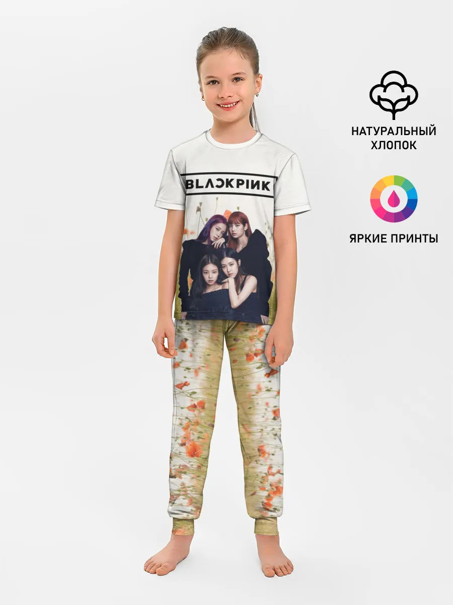 Детская пижама с брюками / BlackPink