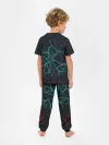 Детская пижама с брюками / Геометрический фон