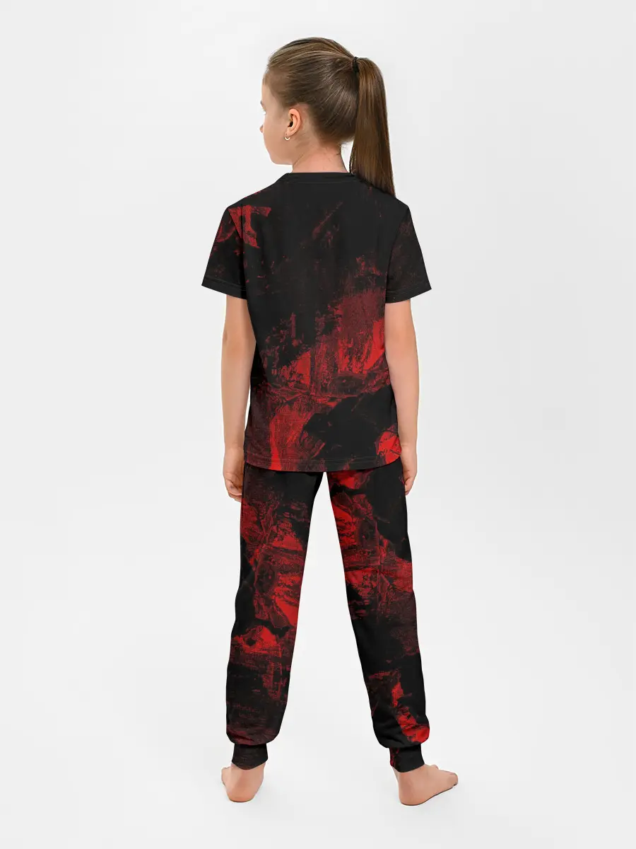 Детская пижама с брюками / Манки Д. Луффи пират Соломенной Шляпы