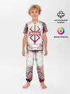Детская пижама с брюками / БЕРСЕРК рваный лого